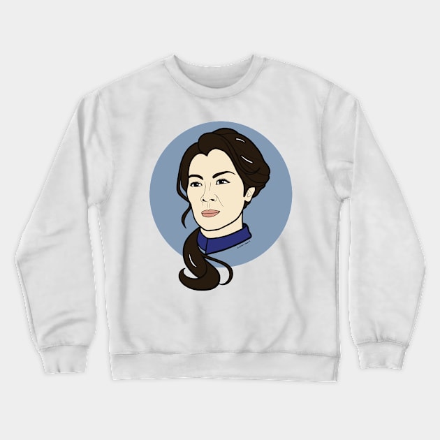 MICHELLE Crewneck Sweatshirt by AndrewAhernArt